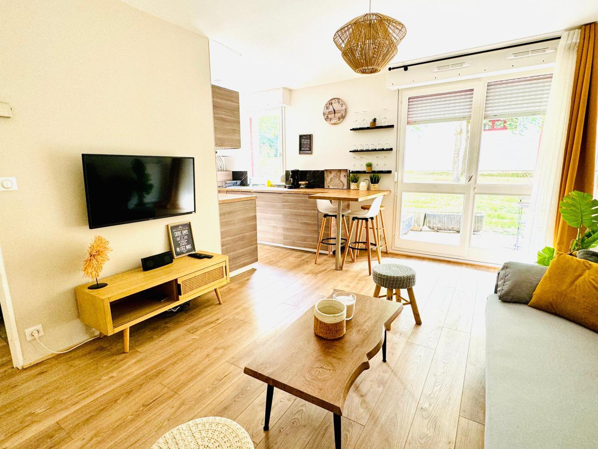 Bel Appartement Proche Parc & Lac Ренн Экстерьер фото